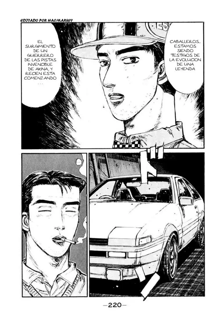 Initial D capítulo 158, página 15