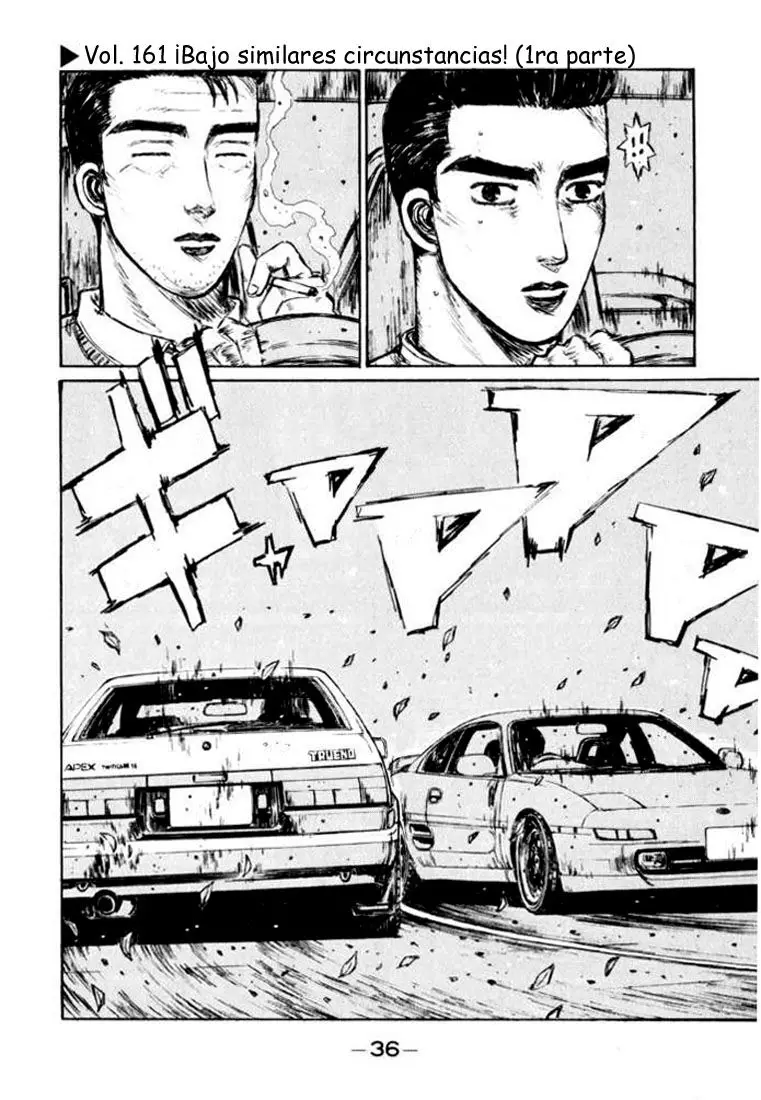 Initial D capítulo 161, página 1