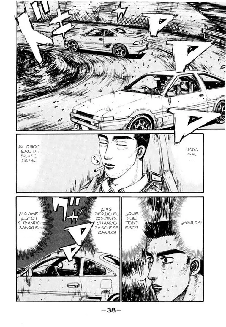 Initial D capítulo 161, página 3
