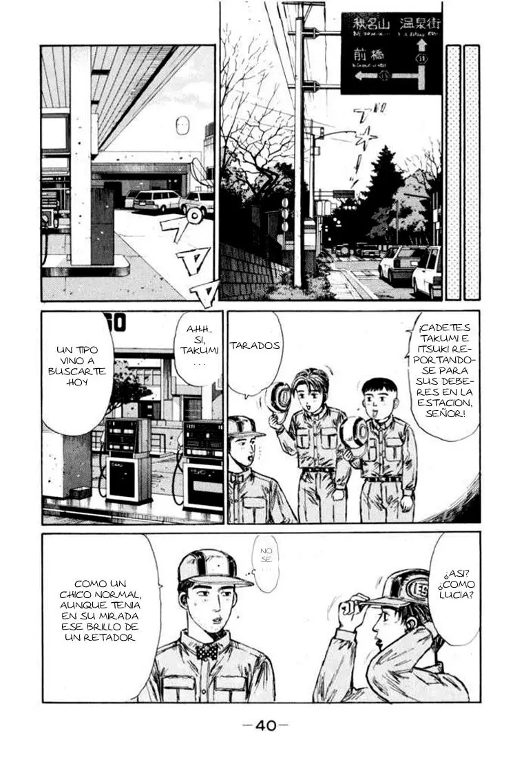 Initial D capítulo 161, página 5