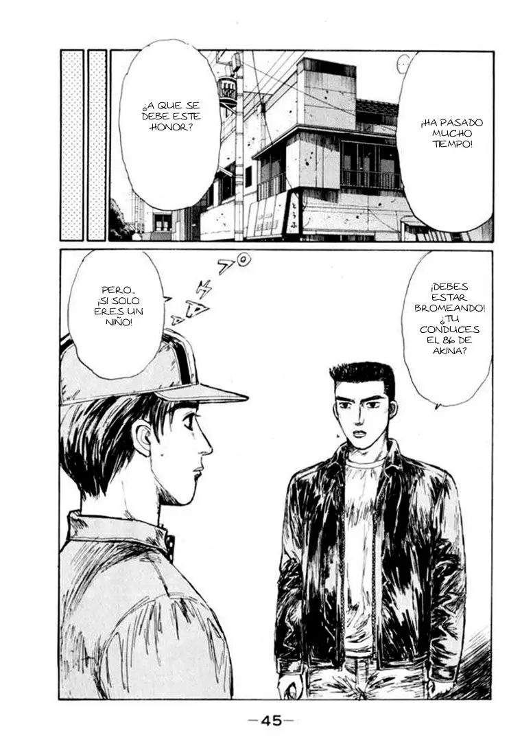 Initial D capítulo 161, página 10