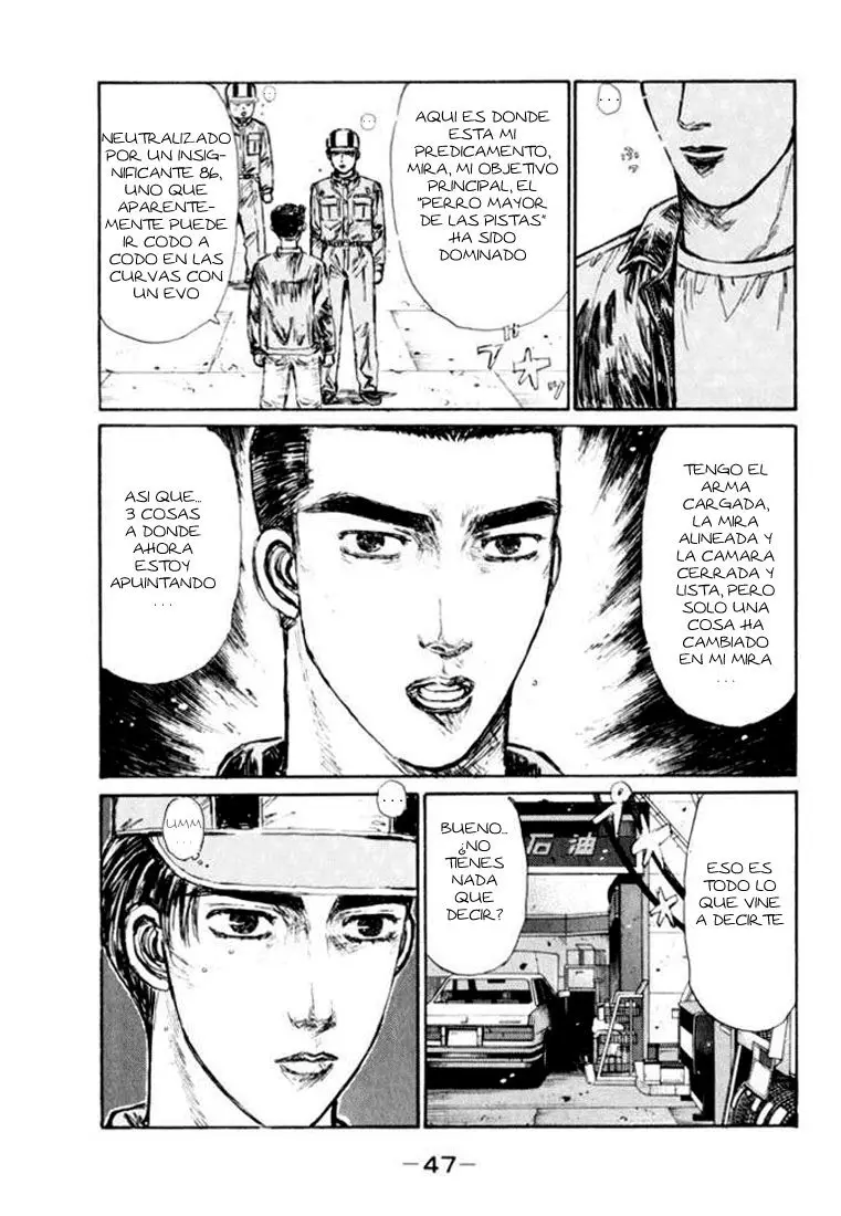 Initial D capítulo 161, página 12