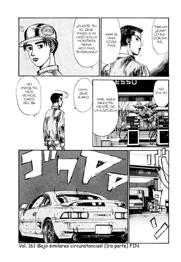 Initial D capítulo 161, página 15