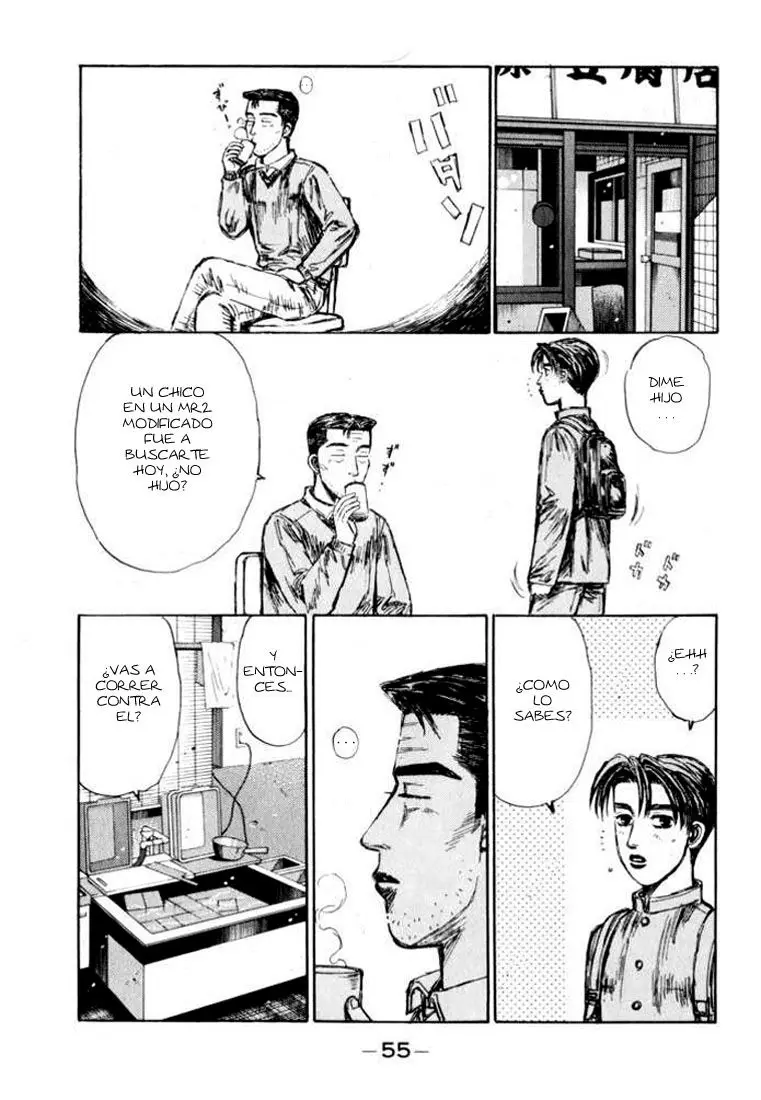 Initial D capítulo 162, página 5
