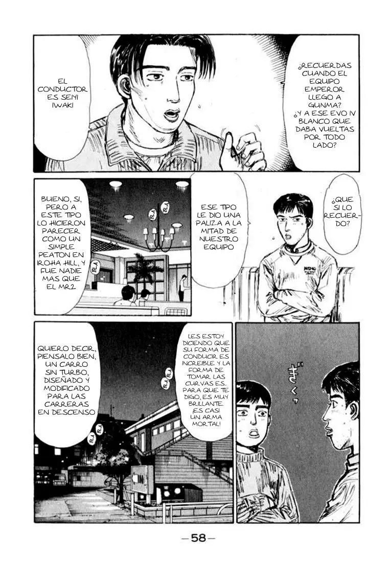 Initial D capítulo 162, página 8