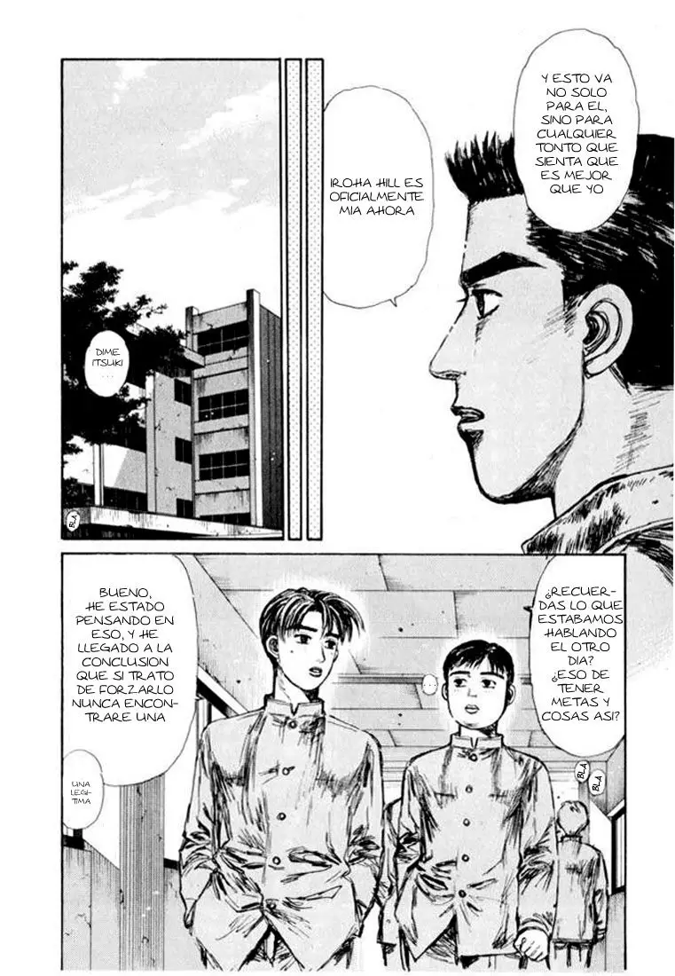 Initial D capítulo 162, página 14