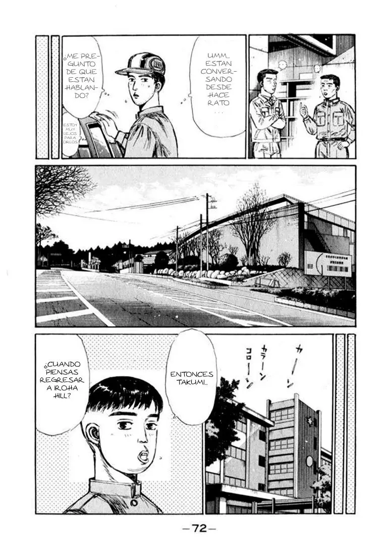 Initial D capítulo 163, página 7