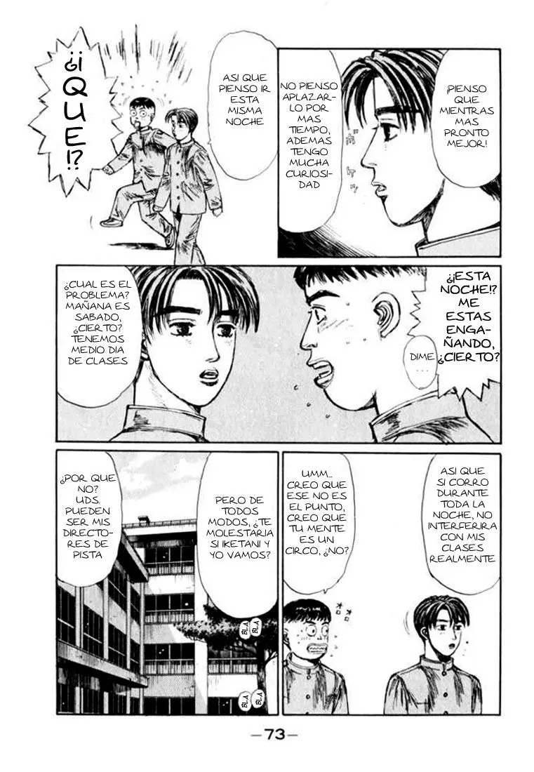 Initial D capítulo 163, página 8
