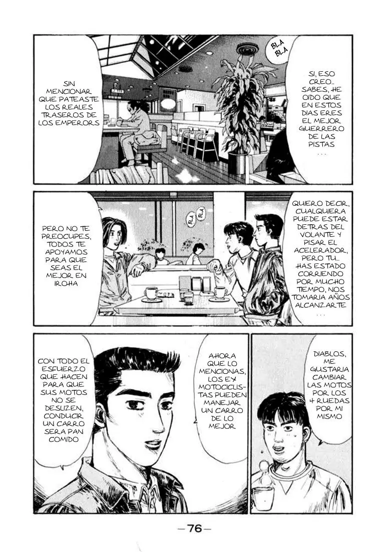 Initial D capítulo 163, página 11