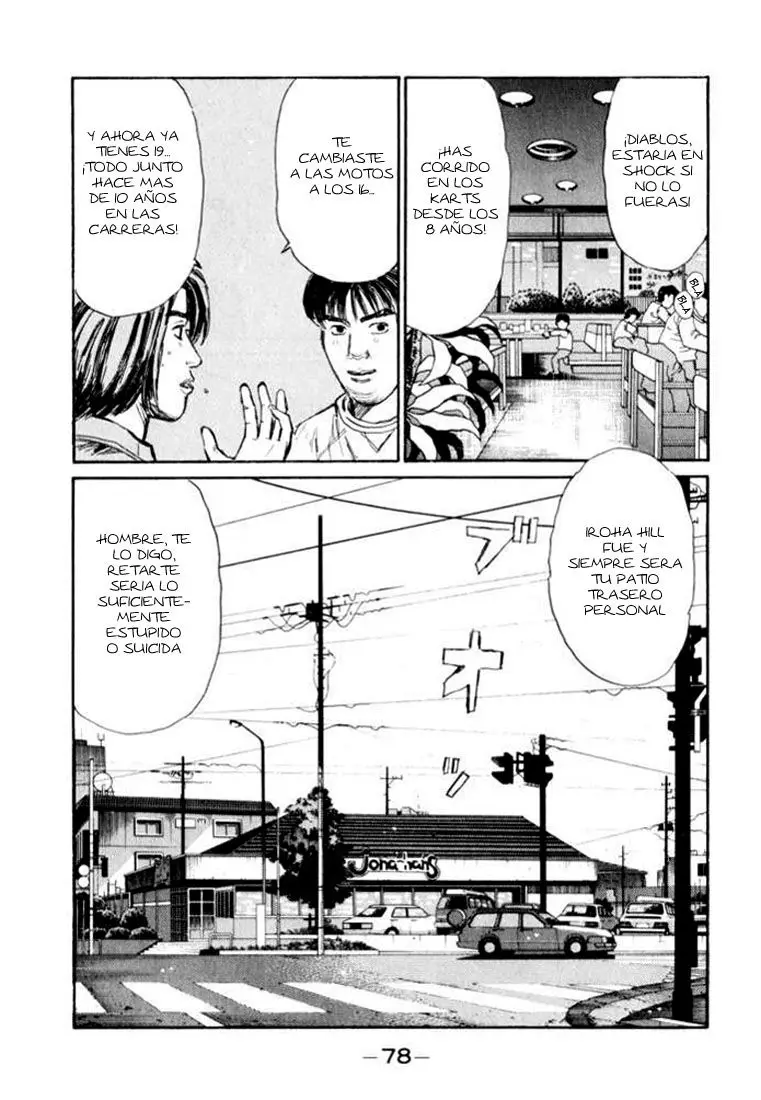 Initial D capítulo 163, página 13
