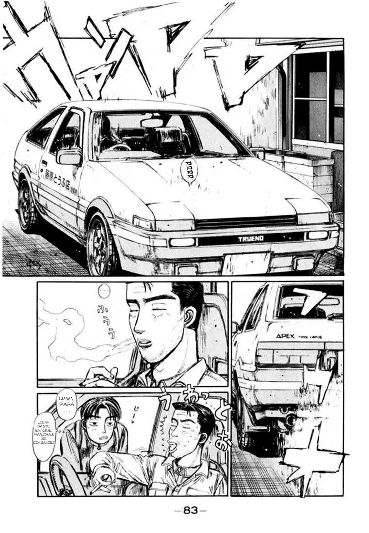 Initial D capítulo 163, página 18