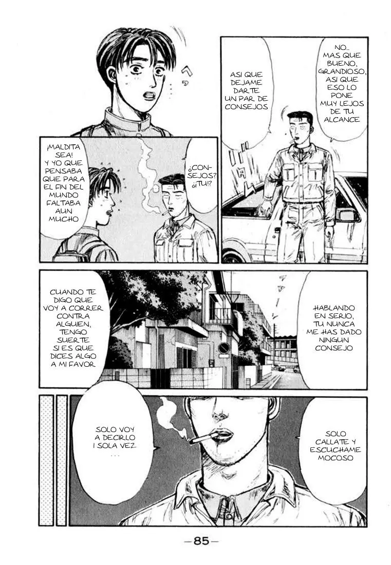 Initial D capítulo 163, página 20