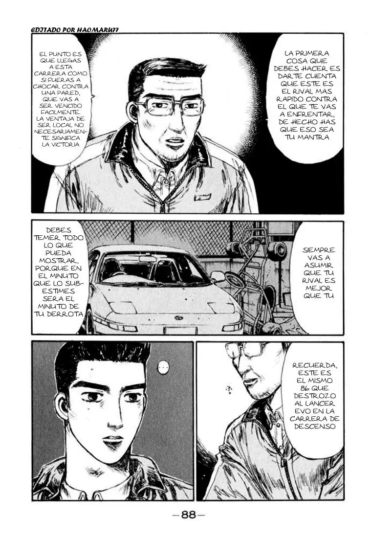 Initial D capítulo 164, página 2