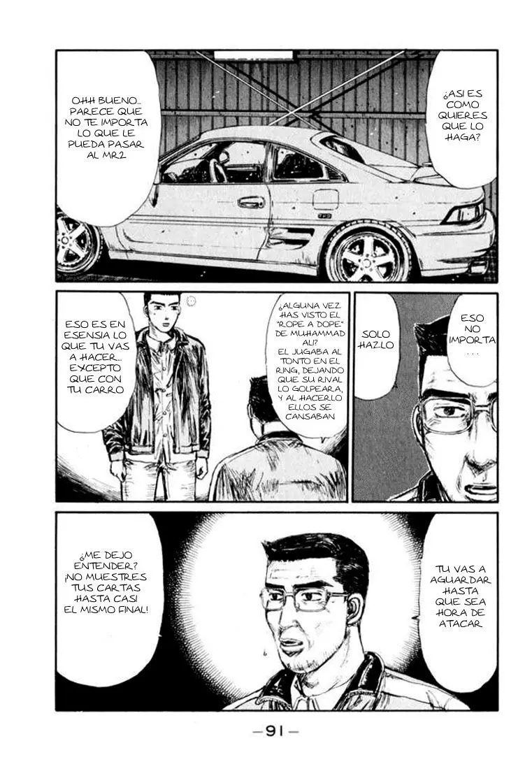 Initial D capítulo 164, página 5