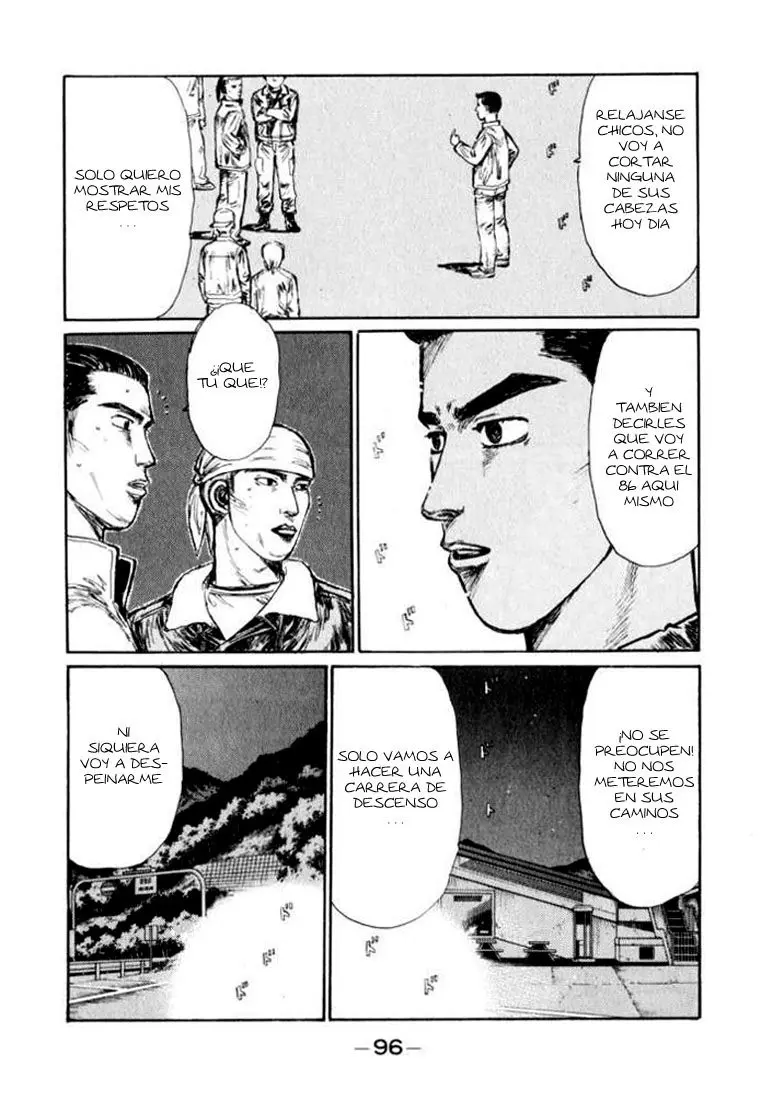 Initial D capítulo 164, página 10