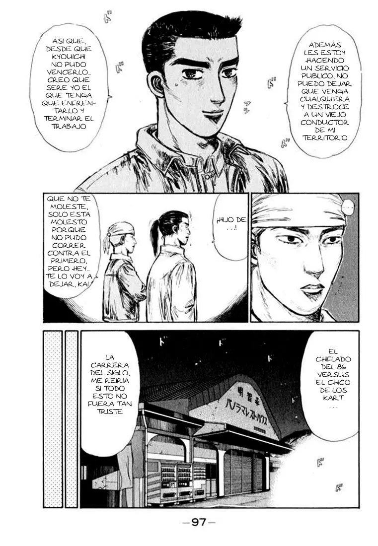 Initial D capítulo 164, página 11