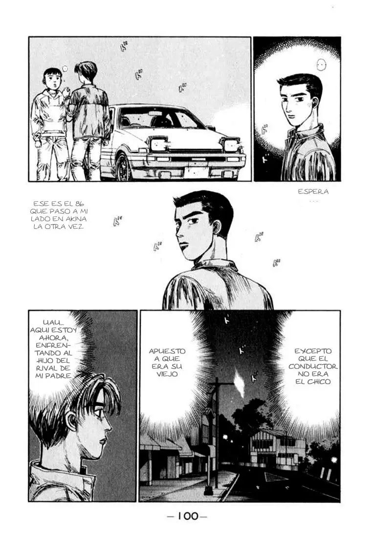 Initial D capítulo 164, página 14