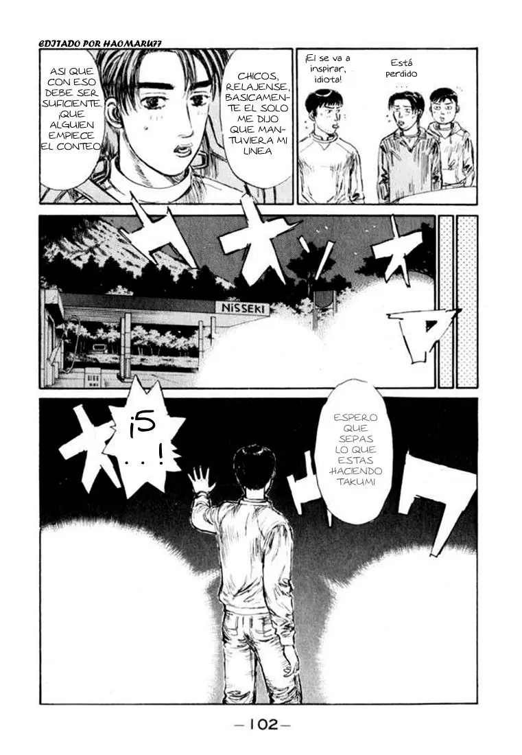 Initial D capítulo 164, página 16