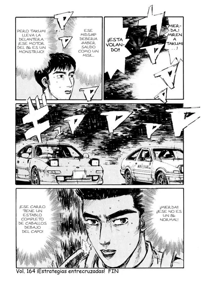 Initial D capítulo 164, página 20