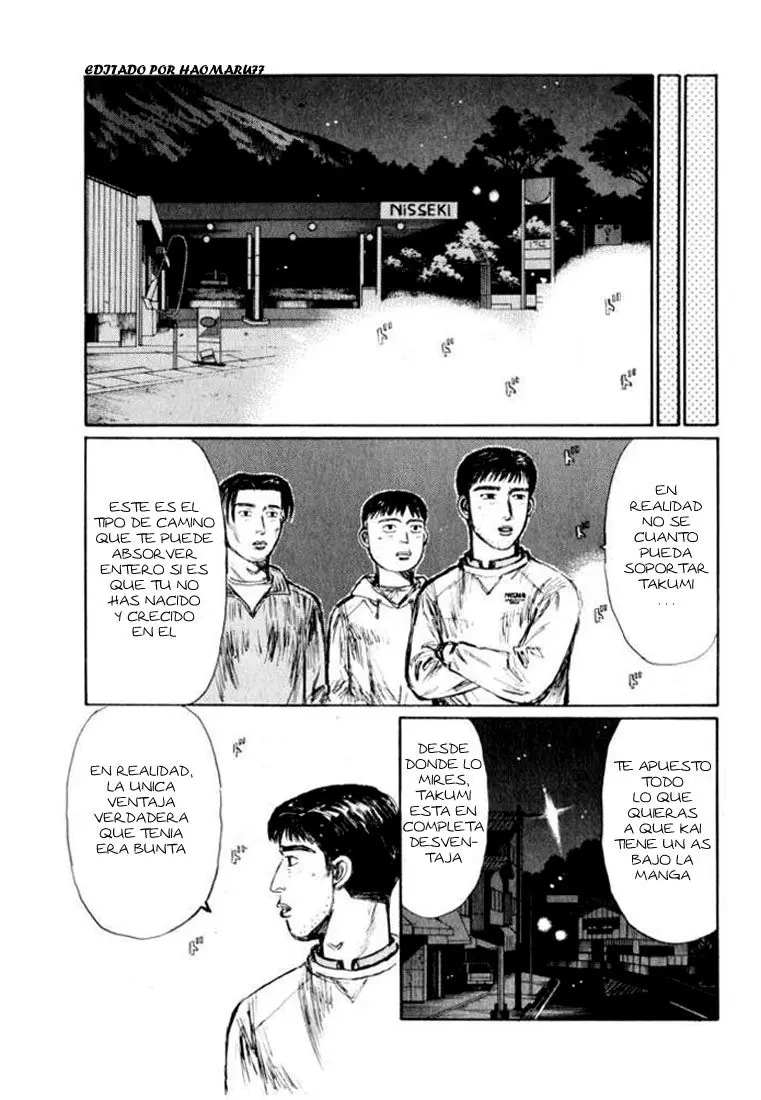 Initial D capítulo 166, página 4