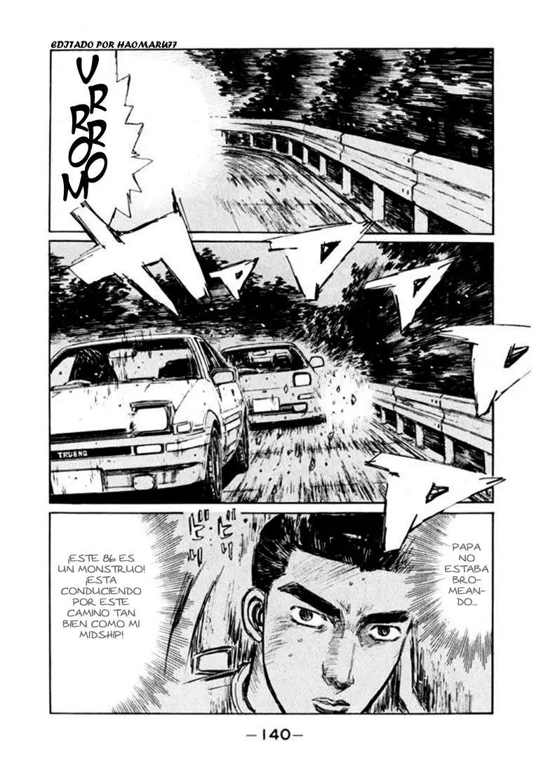 Initial D capítulo 166, página 16