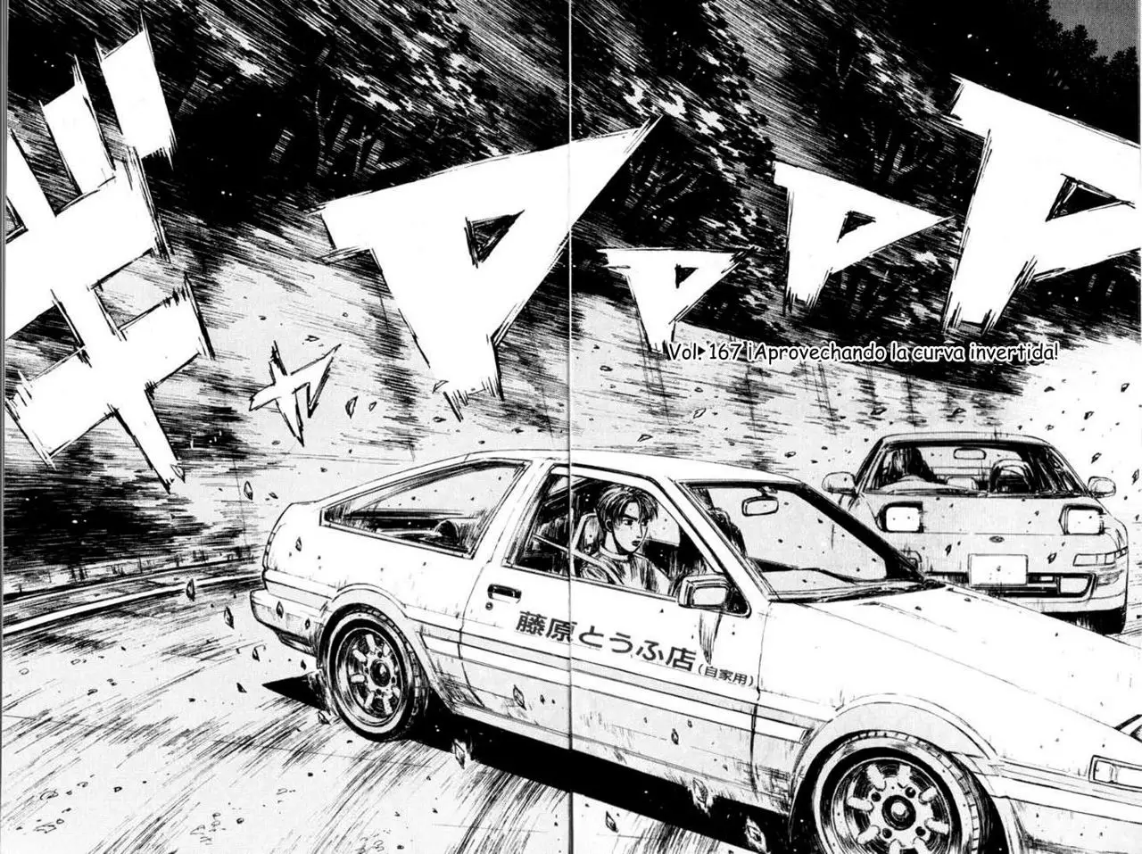 Initial D capítulo 167, página 2