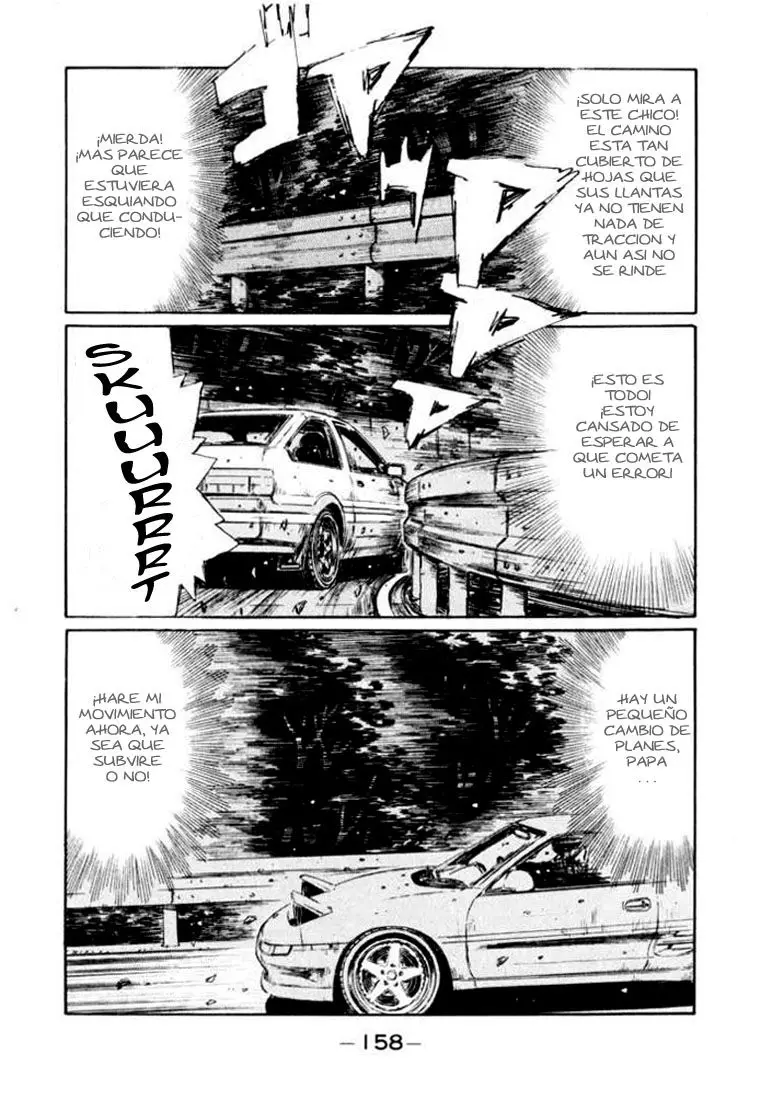 Initial D capítulo 167, página 15