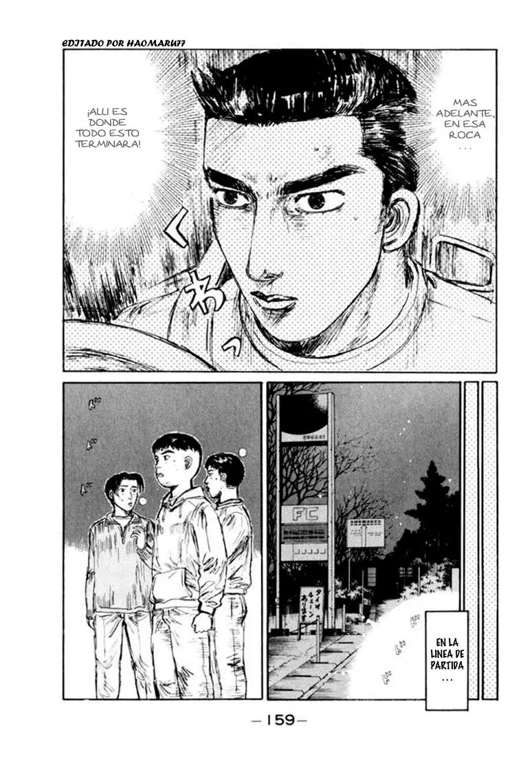 Initial D capítulo 167, página 16