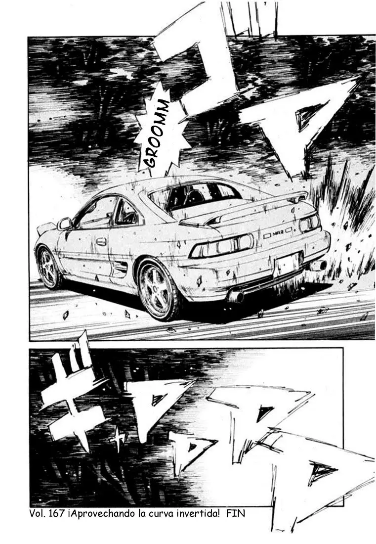 Initial D capítulo 167, página 19