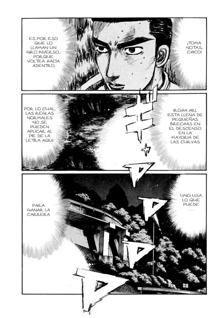 Initial D capítulo 168, página 6