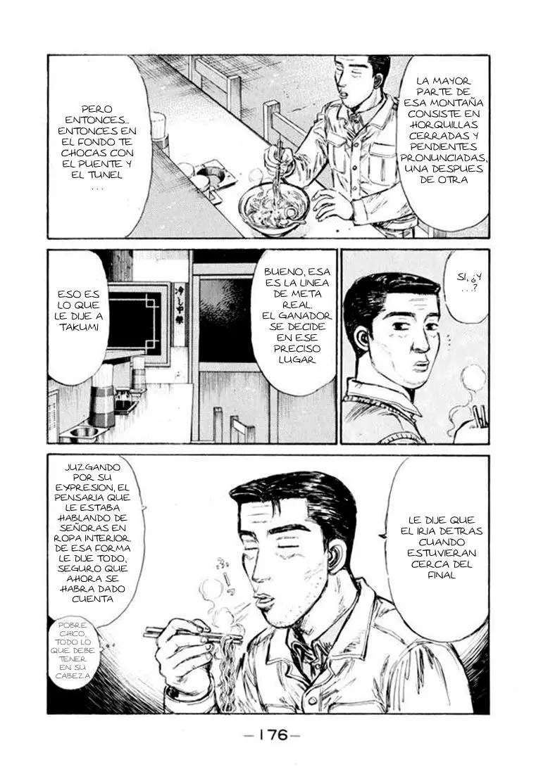 Initial D capítulo 168, página 13