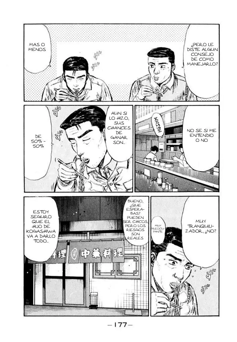 Initial D capítulo 168, página 14