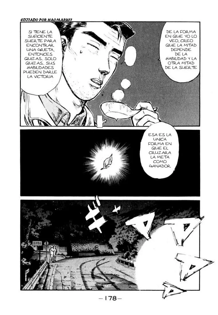 Initial D capítulo 168, página 15