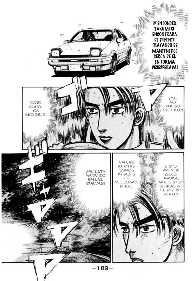 Initial D capítulo 169, página 8