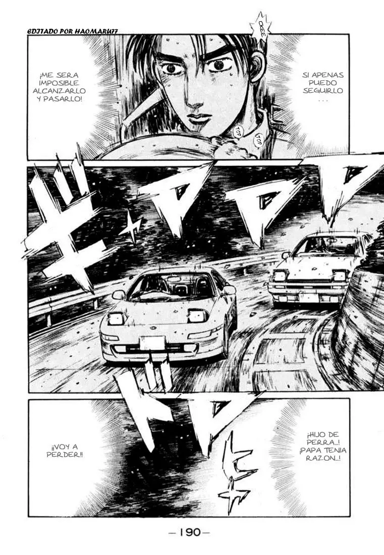 Initial D capítulo 169, página 9
