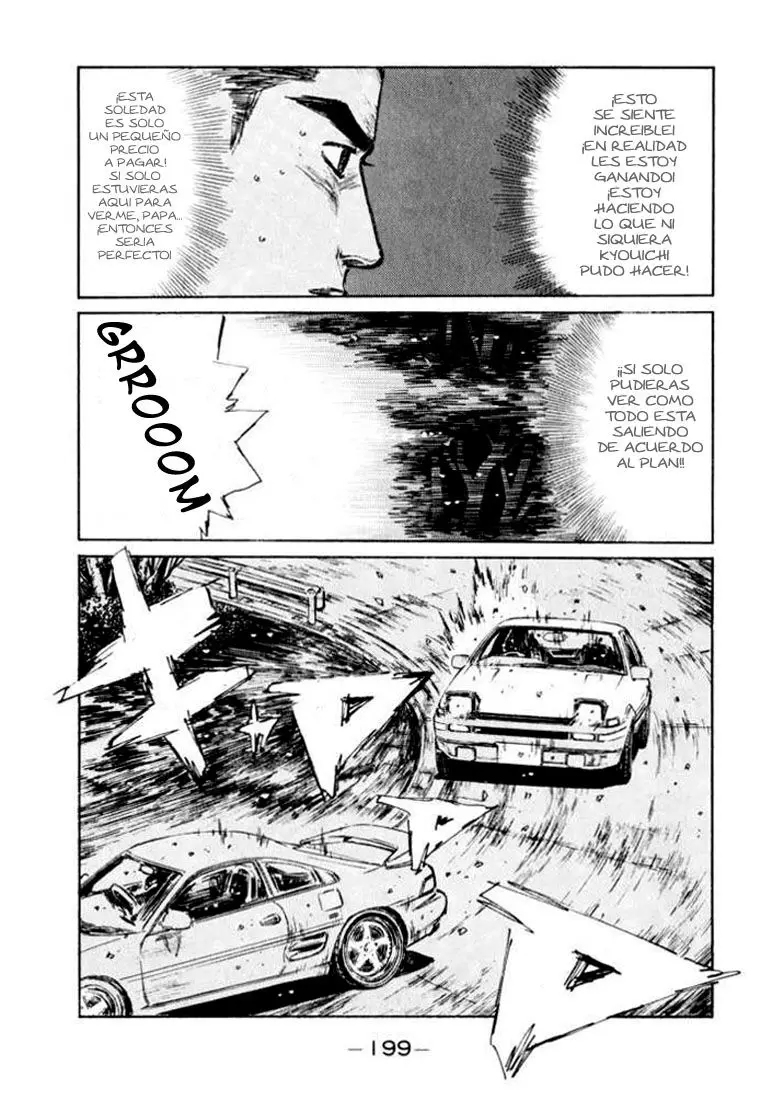 Initial D capítulo 169, página 18