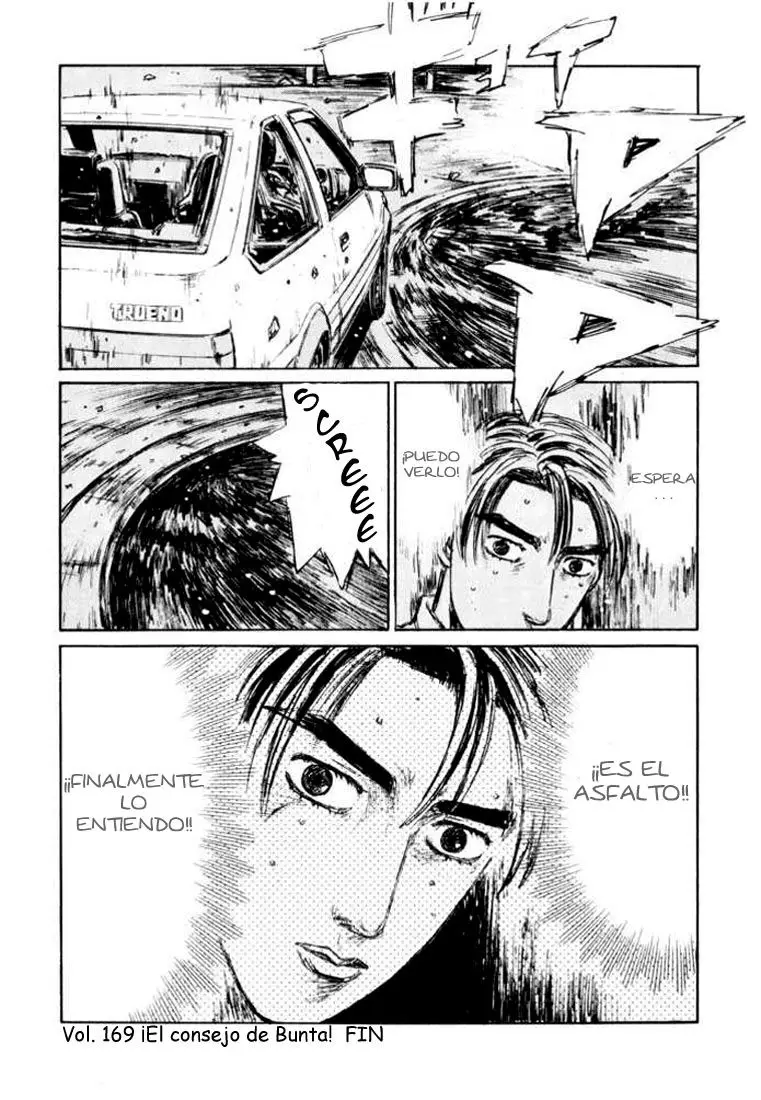 Initial D capítulo 169, página 19