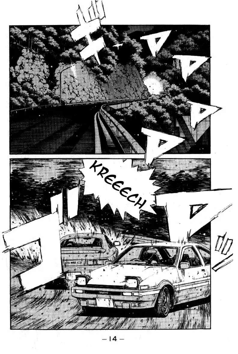 Initial D capítulo 171, página 13