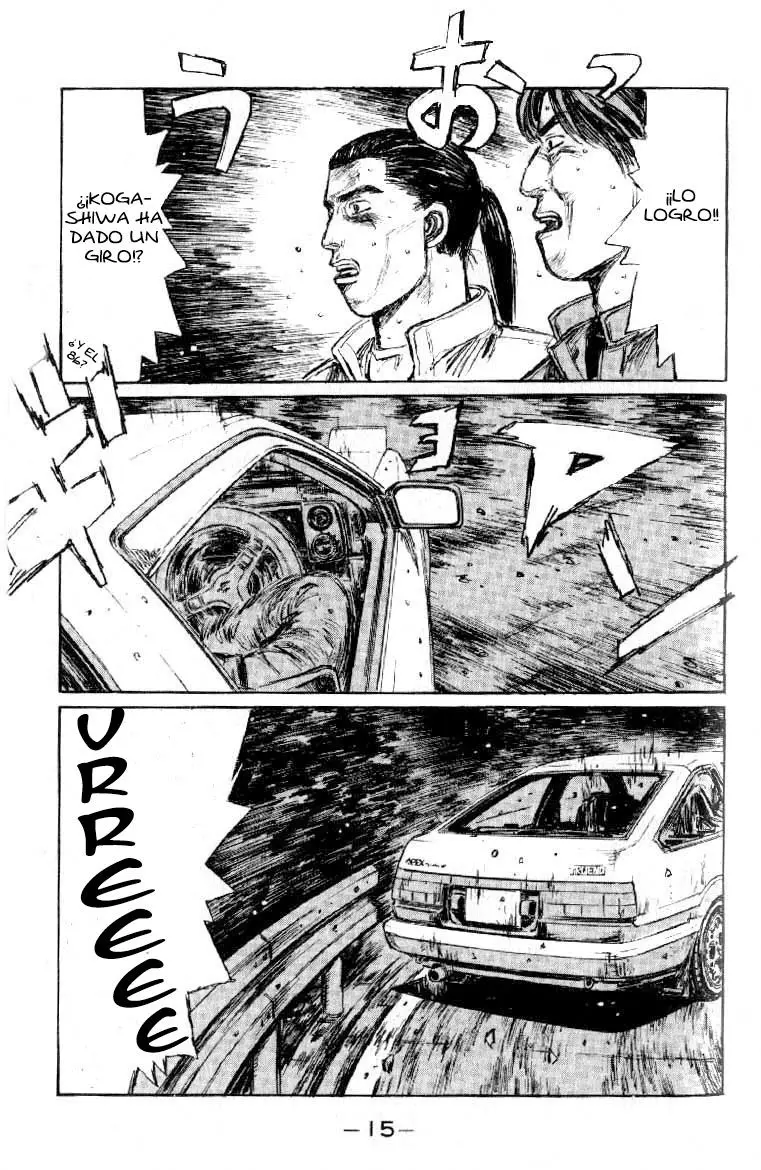Initial D capítulo 171, página 14