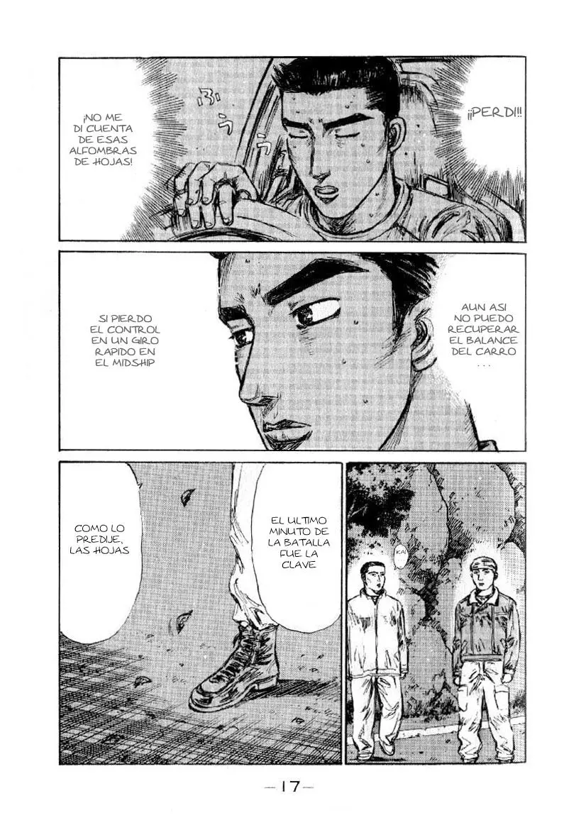Initial D capítulo 171, página 16