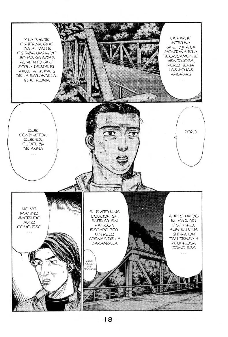 Initial D capítulo 171, página 17