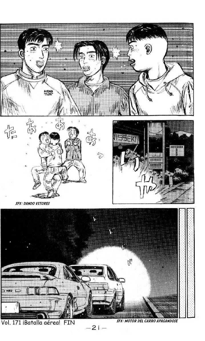 Initial D capítulo 171, página 20
