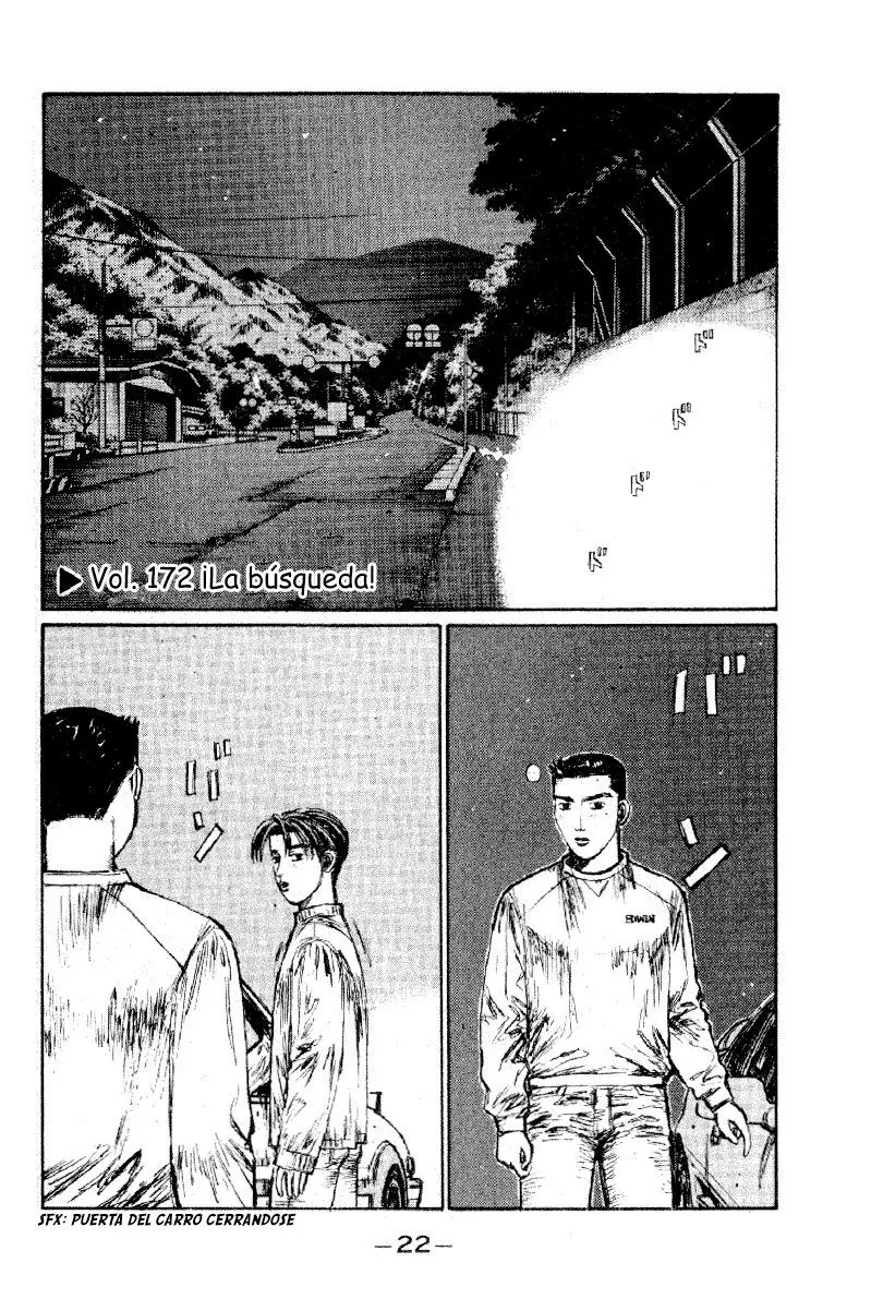 Initial D capítulo 172, página 1