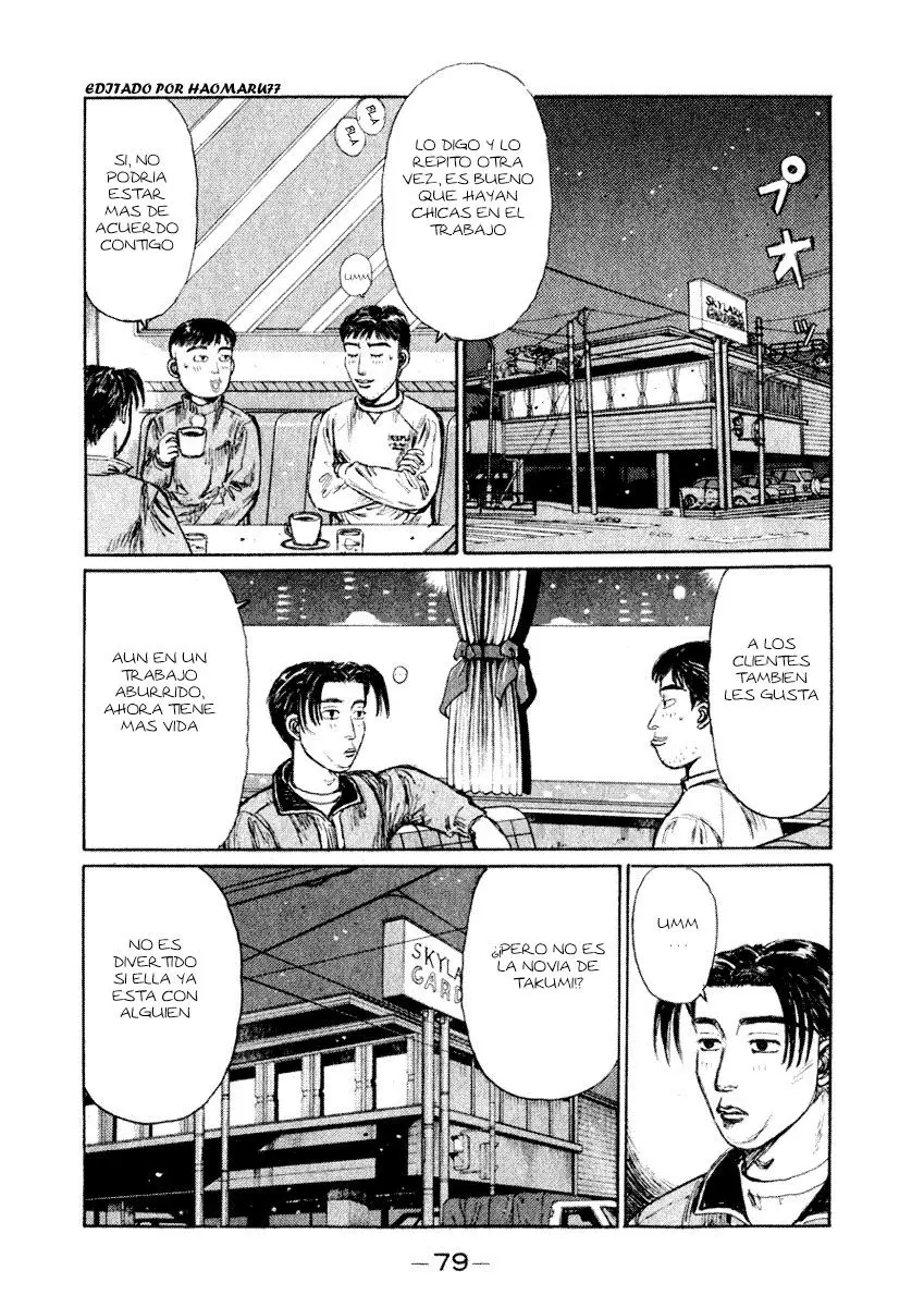Initial D capítulo 175, página 9