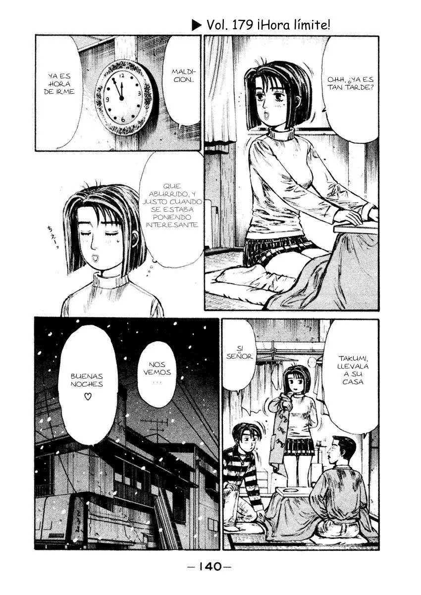Initial D capítulo 179, página 1