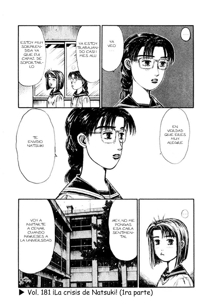 Initial D capítulo 181, página 1