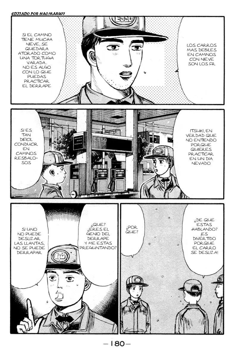 Initial D capítulo 182, página 3