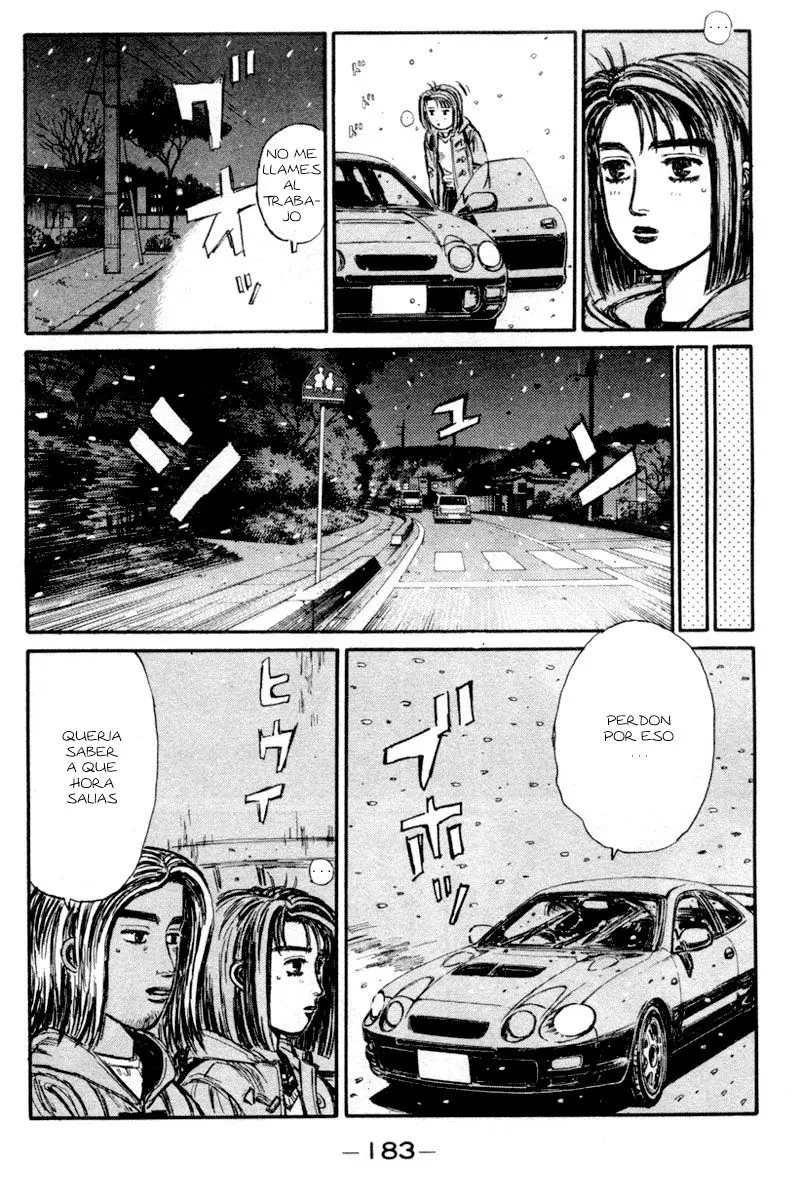 Initial D capítulo 182, página 6