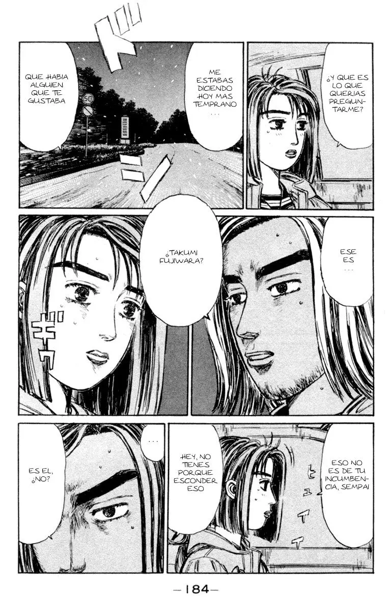 Initial D capítulo 182, página 7
