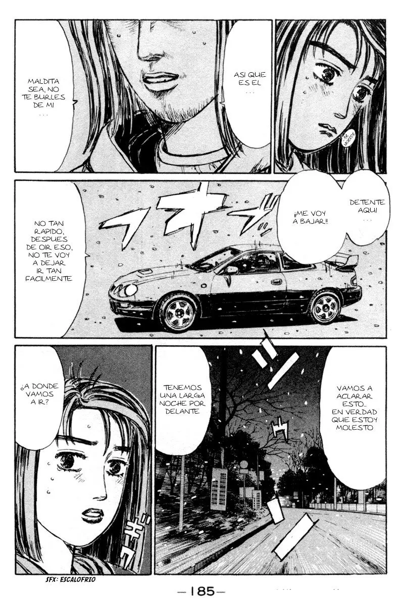 Initial D capítulo 182, página 8